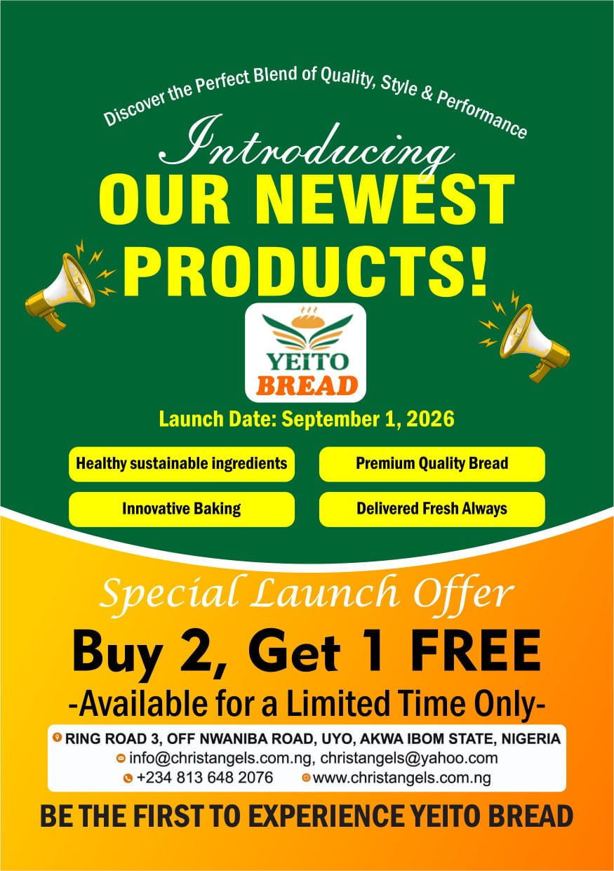 YEITO Bread Special Launch Offer Flyer